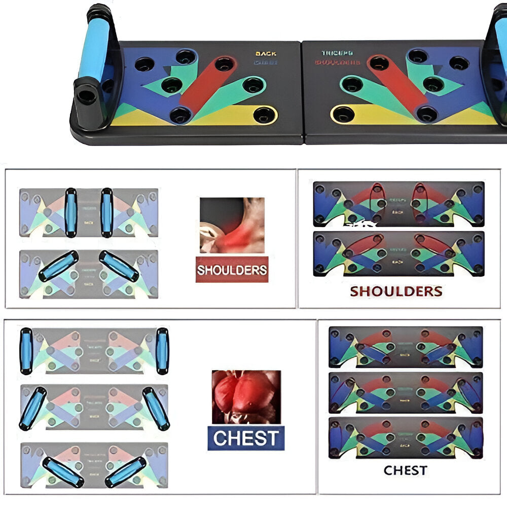 14 in 1 Board Push-up Bar