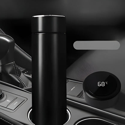 LED Temperature Display Flask