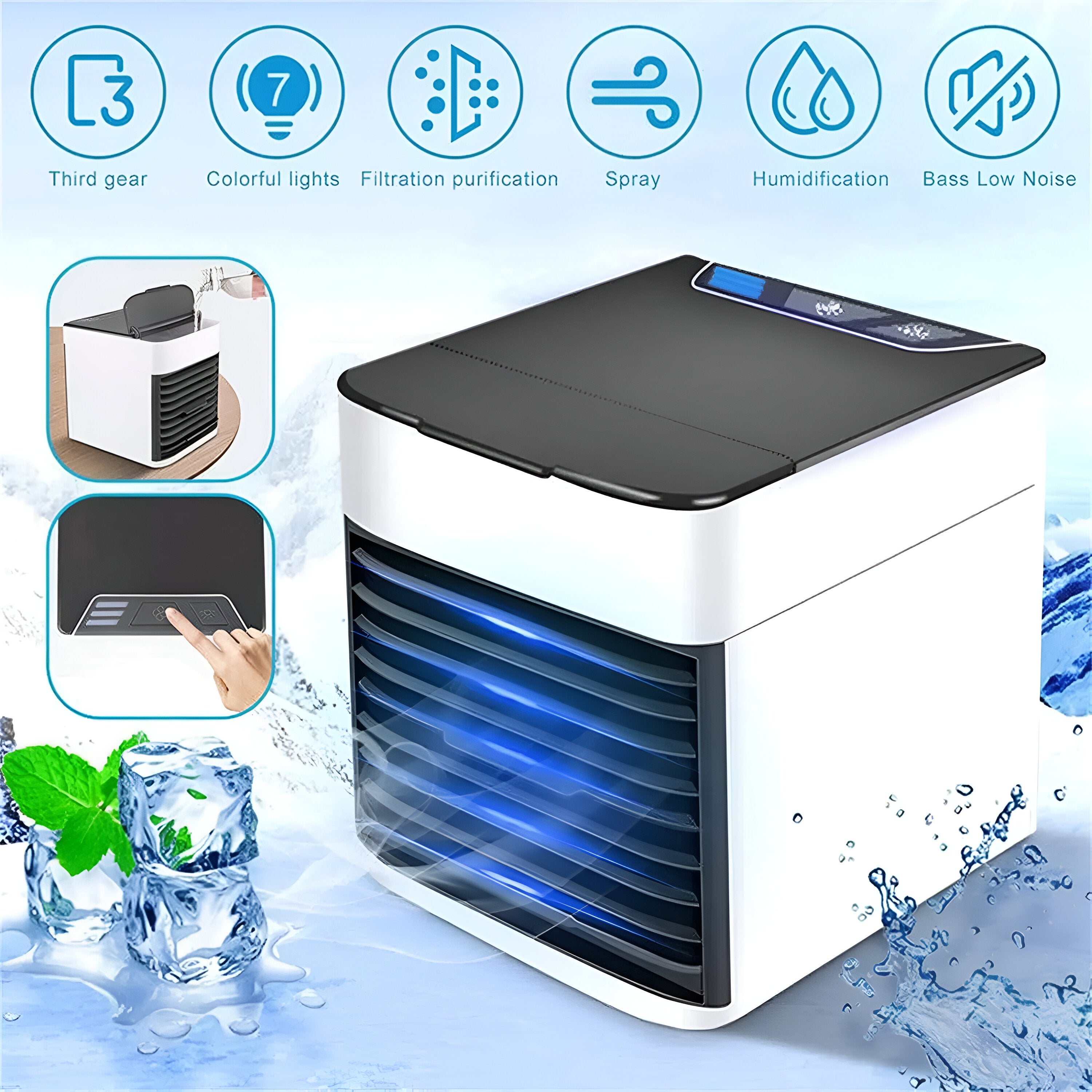 Humidifier Purifier Mini Cooler