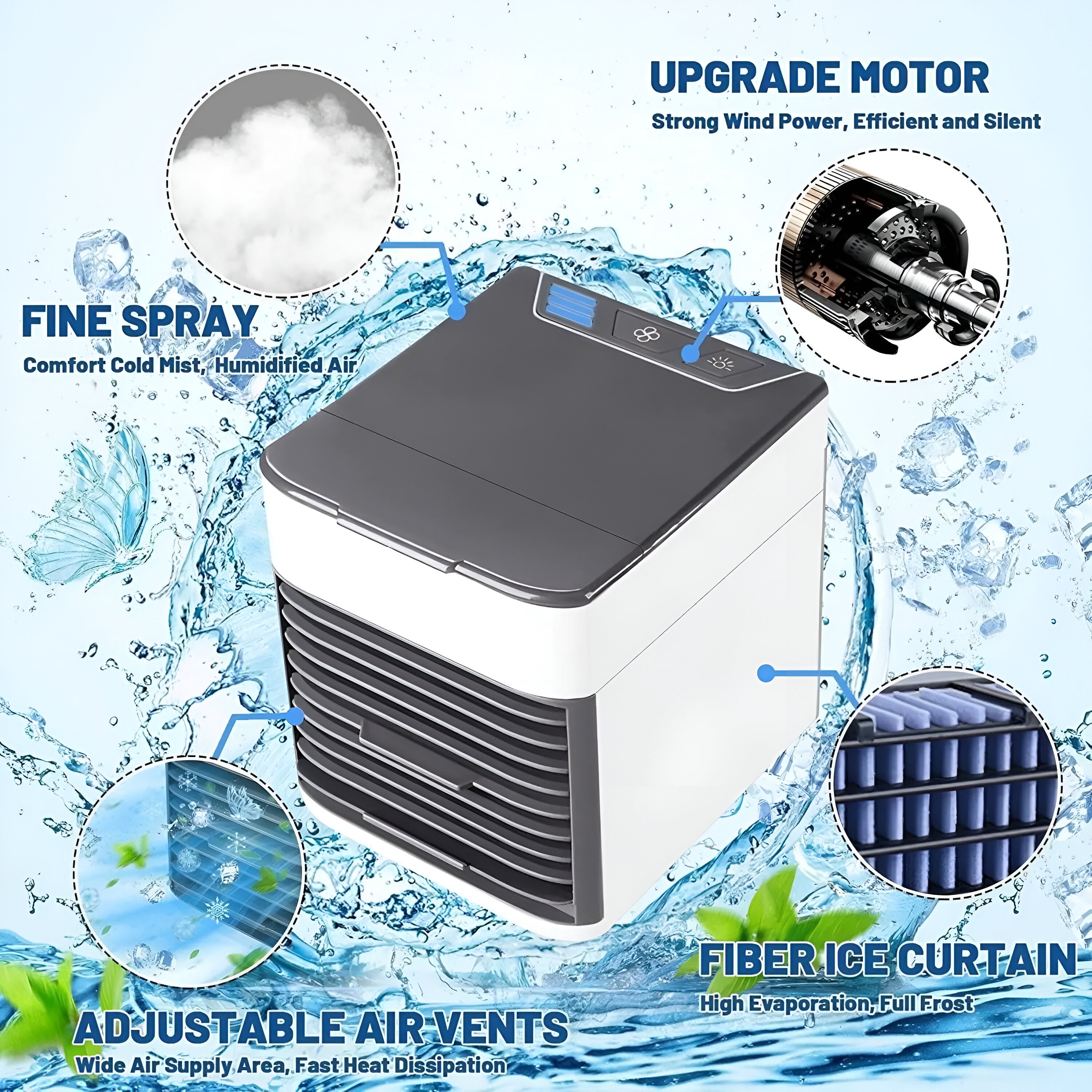 Humidifier Purifier Mini Cooler