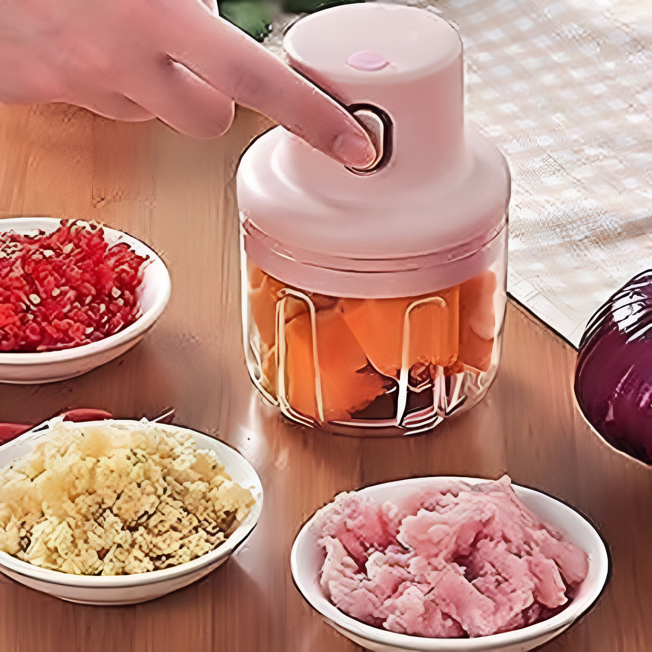 Latest Food Chopper With USB Cable