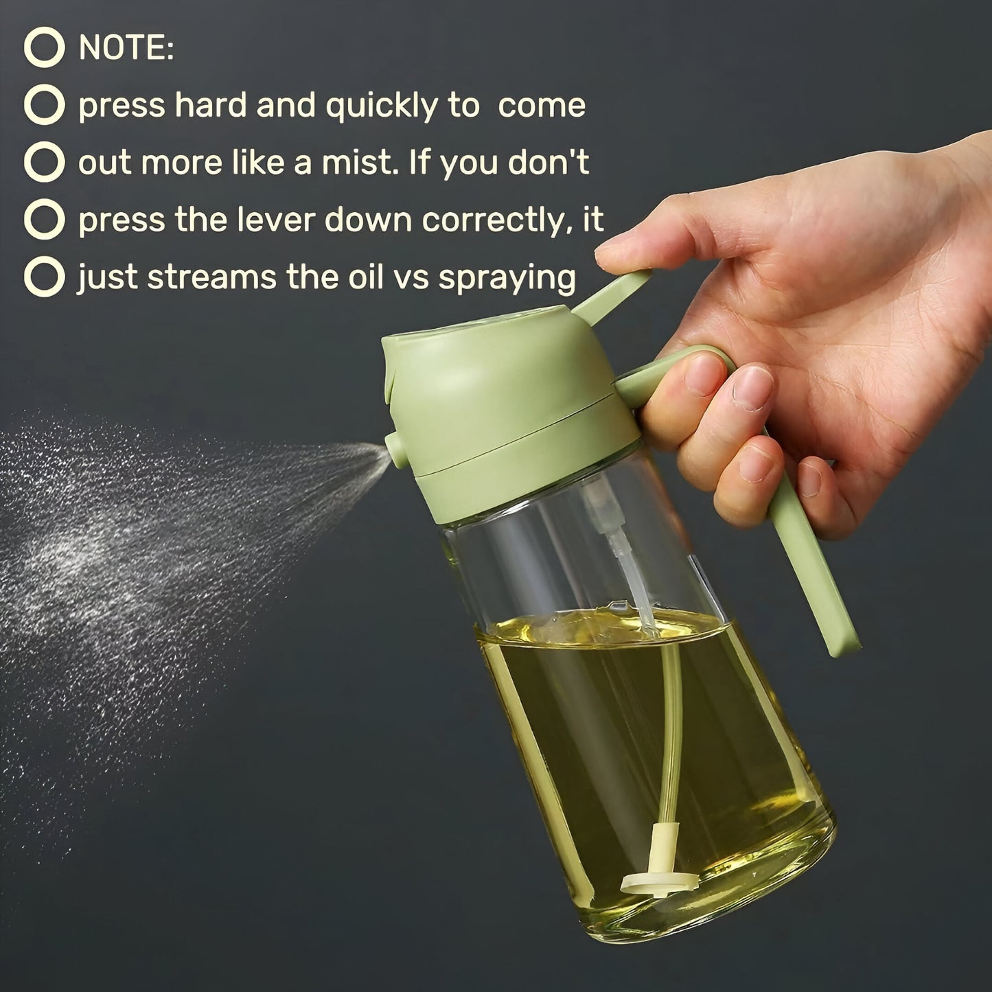 Portable Sprayer Oil Dispenser