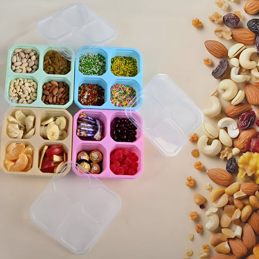 4 Cube Containers Pack of 4