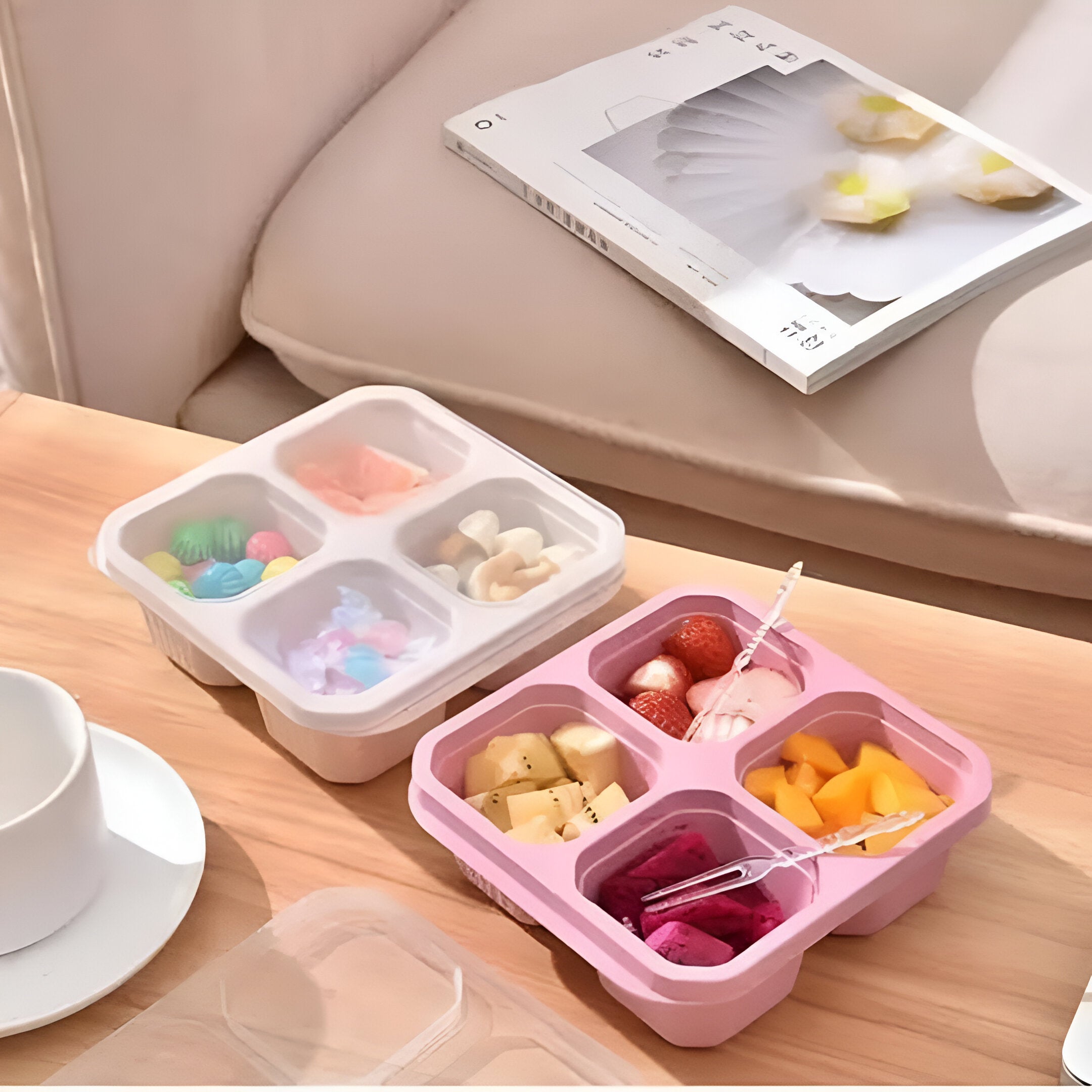 4 Cube Containers Pack of 4